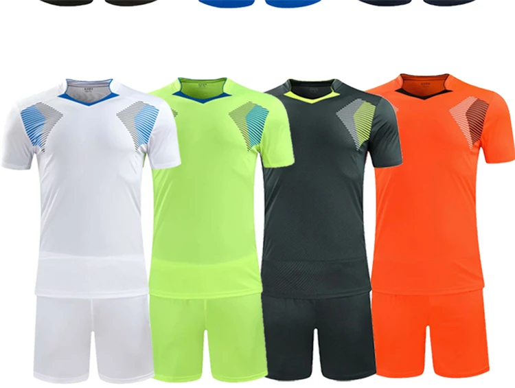 Survetement Football Jerseys Men Kids Soccer Jerseys Set Blank Team Football Training Uniform Short Soccer Jerseys Suit DIY