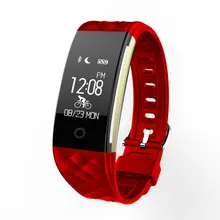 Новый S2 Smart Band IP67 Водонепроницаемый смарт-браслет Браслеты для Для женщин реального времени частоту сердечных сокращений Фитнес трекер PK fitbit mi Группа 2