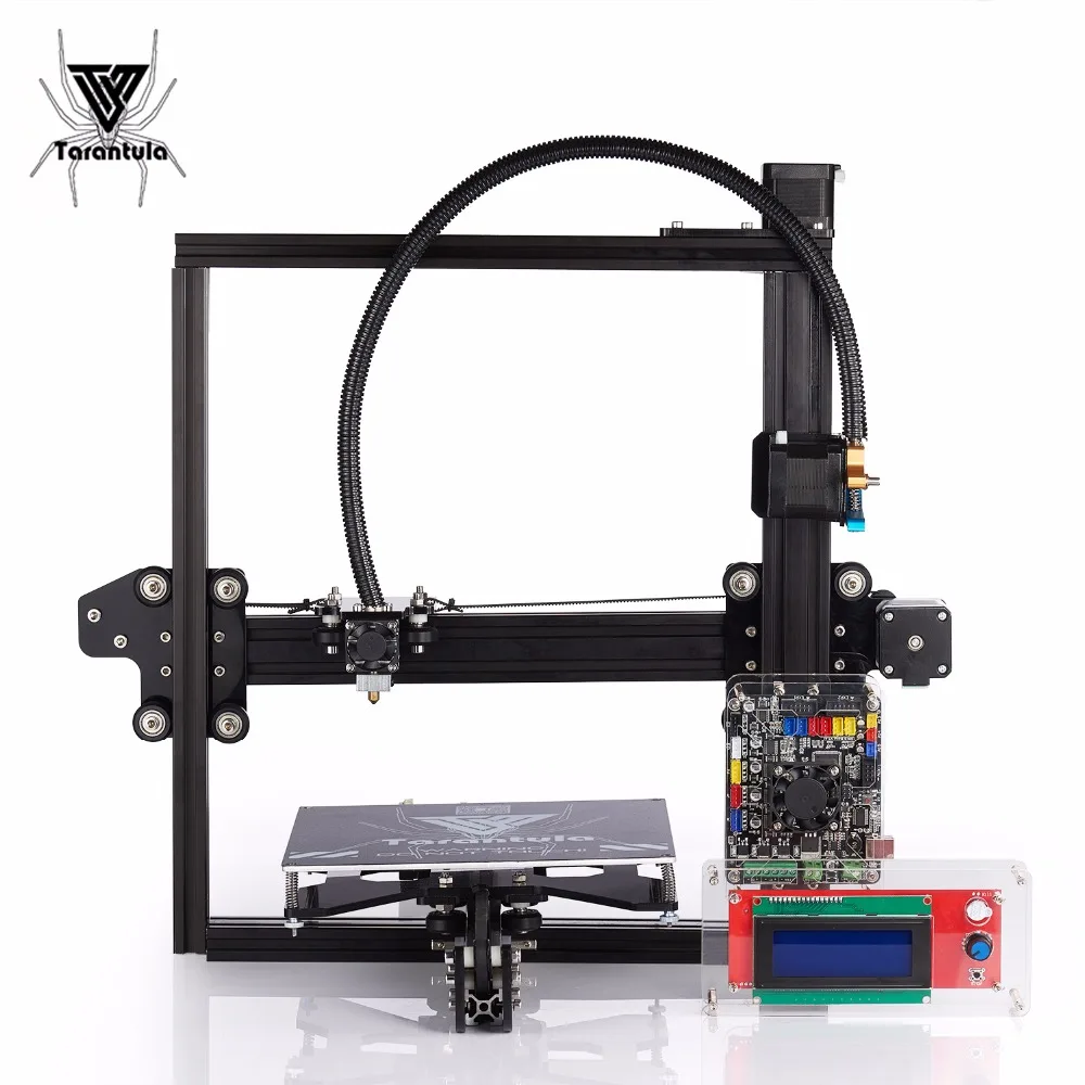 

RU DE CN Tarantula i3 TEVO 3D Printer part Parts kit gift 2 Rolls Filament SD card LCD As Gift Aluminium Extrusion 3d printing