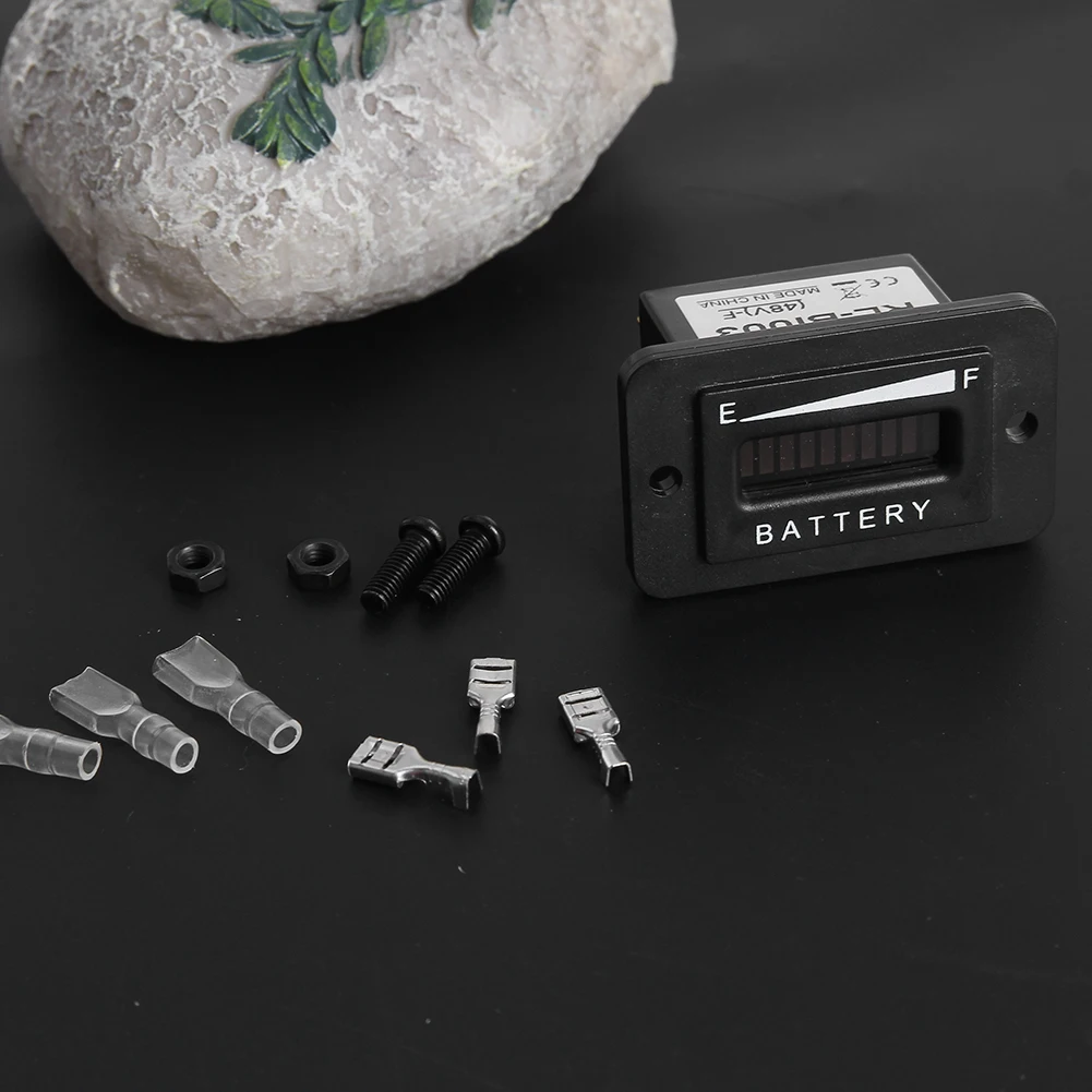 Индикатор заряда аккумулятора светодиодный индикатор 48 В|battery indicator meter|48v battery