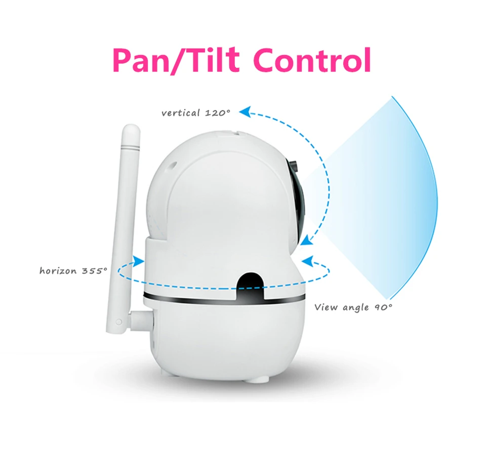 SUCAM HD 720P Mini Wifi IP Camera Pan Tilt Auto Tracking Motion Detection Two Way Audio YCC365 Wireless Camera Baby Monitor 13