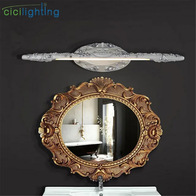 $US $54.99  110V - 240V 7W 50cm European resin LED mirror front lamps bathroom Kitchen led vanity lights vintag
