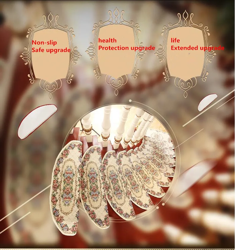 Beibehang высококачественный лестничный ковер полный пол бытовой твердой деревянной лестницы педали спальня нескользящий ковер Пользовательские Коврики