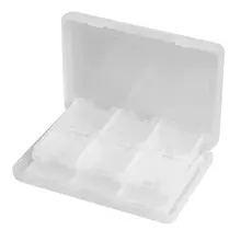 24 В 1 SD мультимедийная плата 3 DS карточная игра карты памяти чехол для карты адаптер, ясно пластиковая карта памяти Чехол Коробка