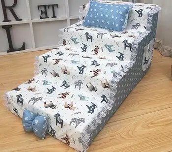 

Pet staircase can be customized removable and washable pet staircase pet ladder steps