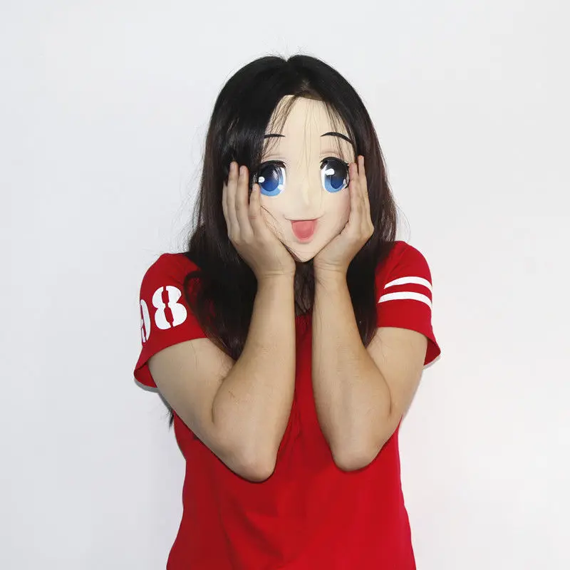 mask cosplay girl Anime