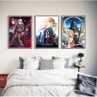 Sword Art Online Coated paper Poster Anime Poster Home Decor Poster Wall Sticker 42 30cm Can