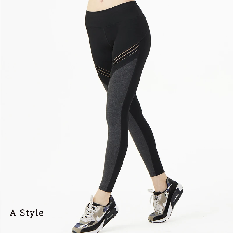 

Women Running Pants High Elastic Lady Fitness Sport Leggings Tights Slim Running Sports Pants Quick Drying Training Trousers