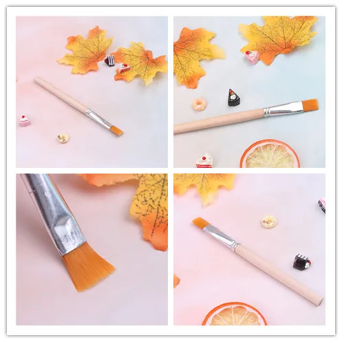 

1pc 143*10mm Soft Nylon Brush Watercolor Gouache Paint Brushes Nylon Hair Painting Brush Set Art Supplies