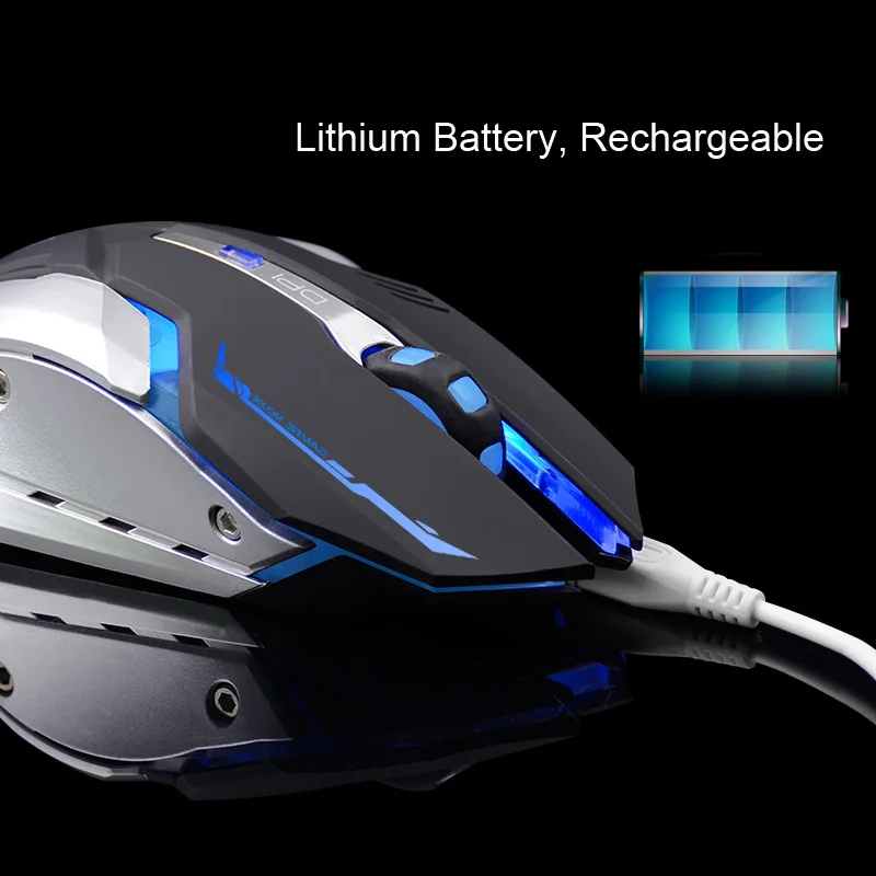 Игровая оптическая мышь USB беспроводная/Проводная компьютерная для ноутбука