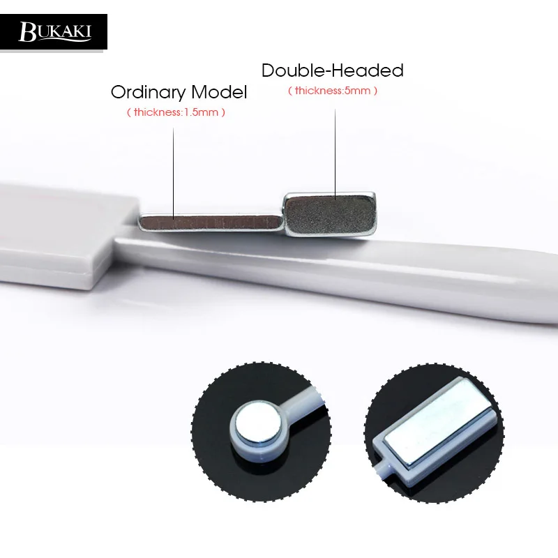 BUKAKI 1 шт. Новый двухголовый Магнитный Магнит для всех 3D кошачьих глаз магнитный