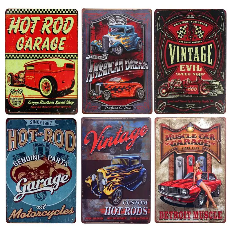 

New Hot Road Tin Sign Wall Decor Metal Tin Sign Vintage Home Decor Tin Sign Retro Metal Plaque Cool Metal Plate Metal Poster