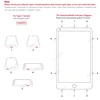 Receptor de cargador inalámbrico Qi tipo C USB-C cargador adaptador de recepción de Chip TI para Huawei Honor Note 8 todos Android dispositivos USB C ► Foto 2/6