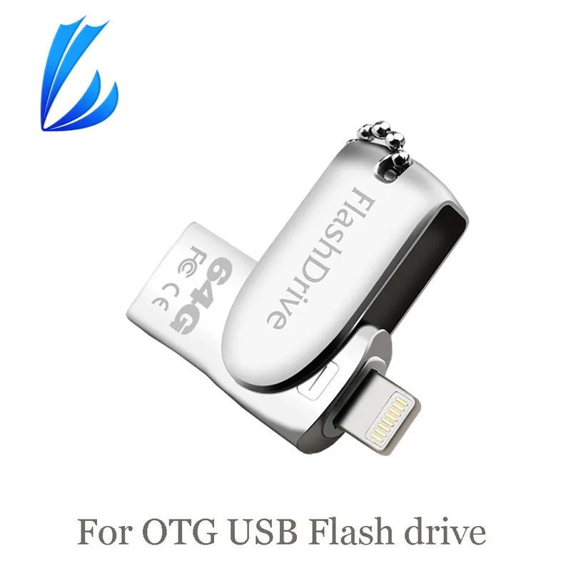 USB флеш накопитель 32 64 ГБ смартфон для IOS iPhone iPad Android OTG 2 0 карта памяти портативный