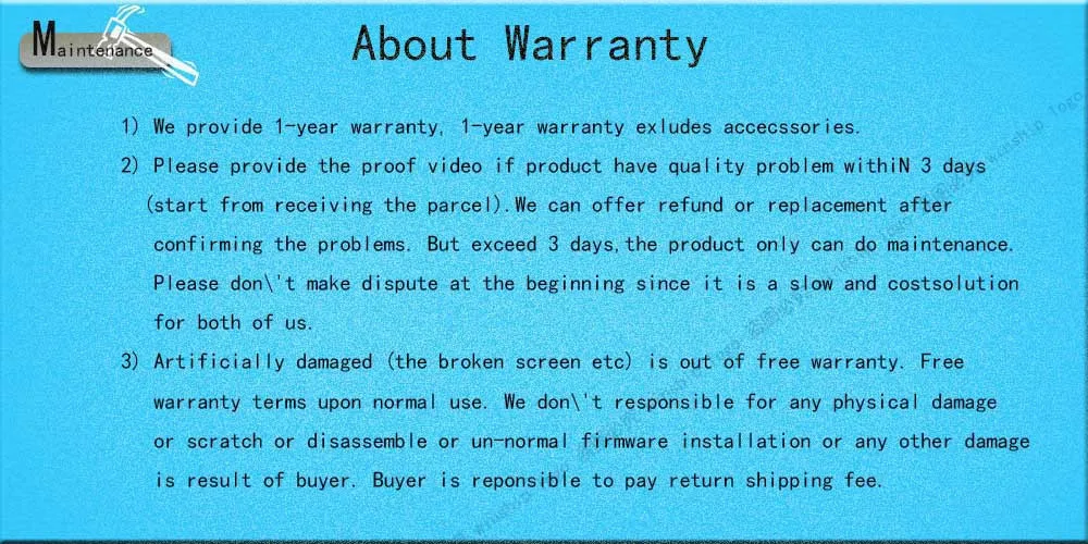 warranty
