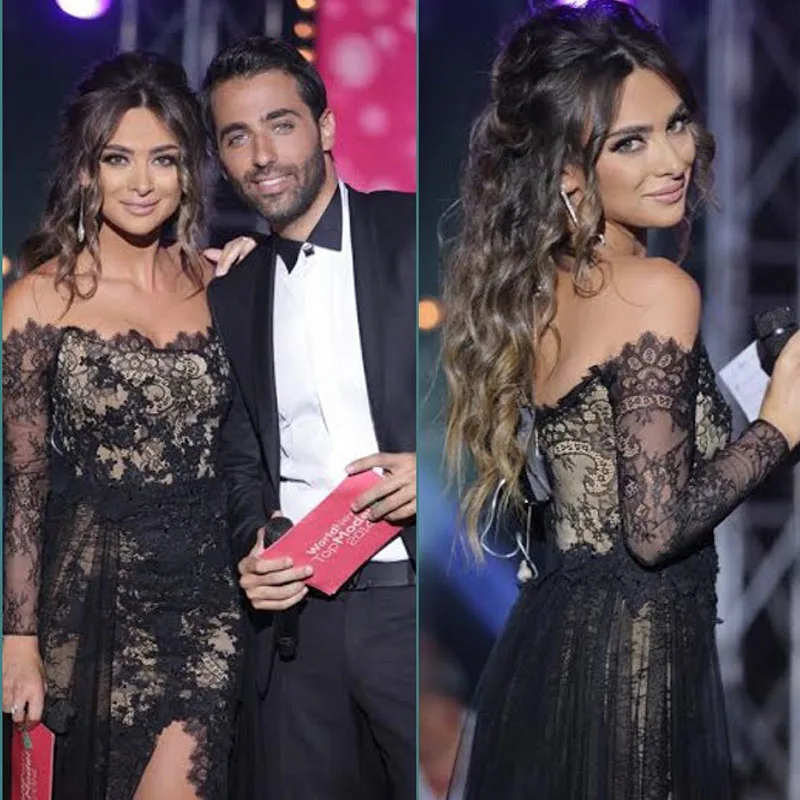Long-Sleeves-Sweetheart-Long-Black-Lace-Prom-Dresses-High-Slit-Tulle-Evening-Gowns-For-Party-Vestidos
