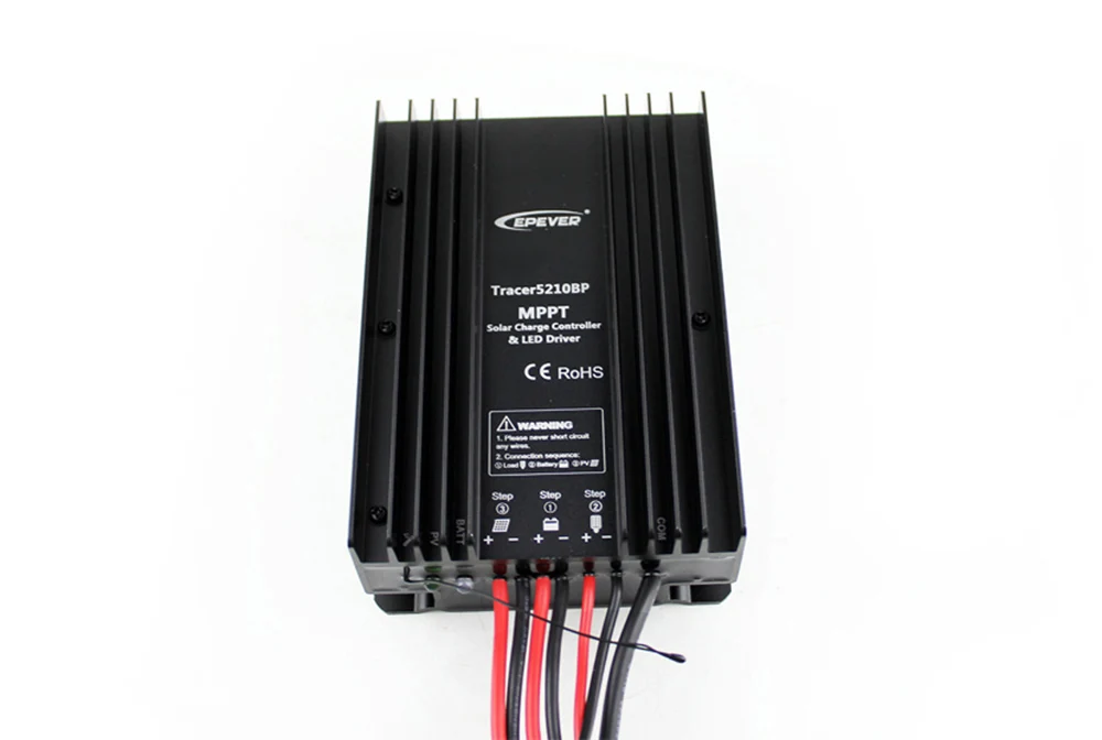 Солнечный MPPT регулятор epever бренд Tracer5210BP + SPP-02 20A 20amp для 24 В 520 Вт солнечные панели использование системы в доме