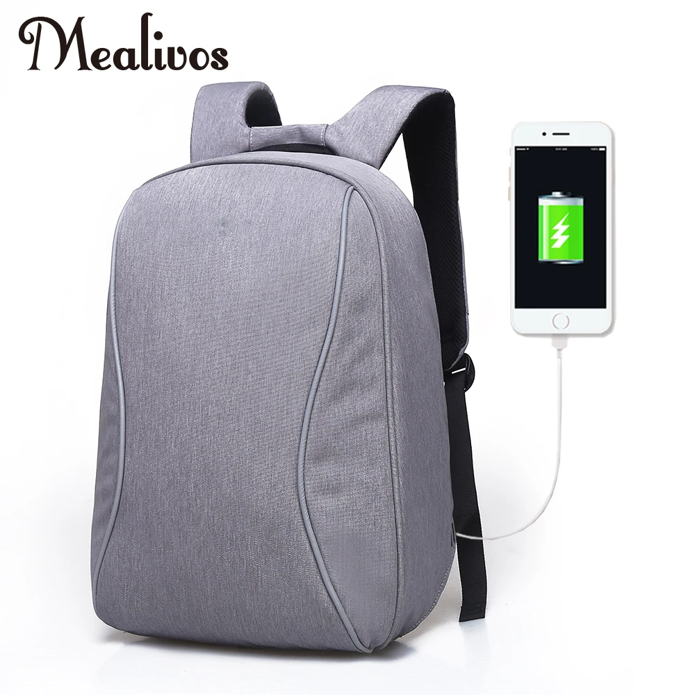 

Mealivos Anti-theft Water Resistant Polyester Laptop Backpack with USB Charging Port Under 12.2-Inch Laptop and Notebook