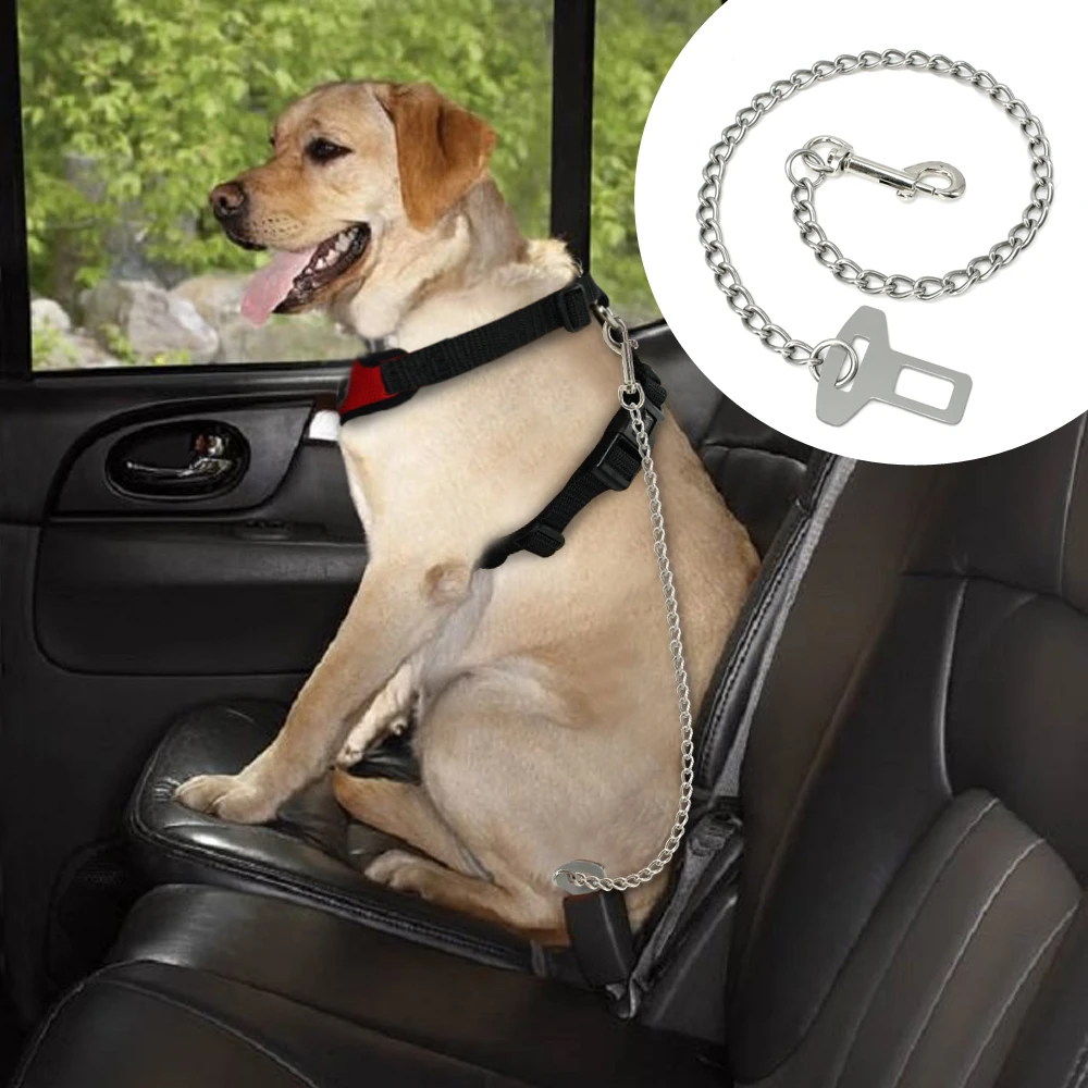 Didog 金属ペット車の安全シートベルト耐久性のあるステンレス鋼犬のチェーンリーシュ車両シートベルト犬猫用 Pet Car Car Petcar Pet Seat Belt Aliexpress