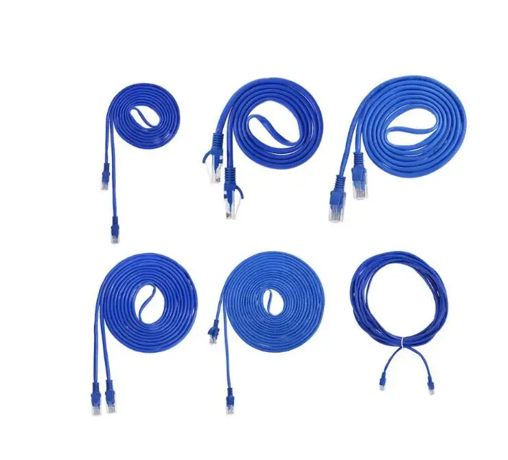 

15m 20m 30m Cat7 Ethernet Flat Patch Network Cable, Shielded (STP) Snagless Rj45 Connectors