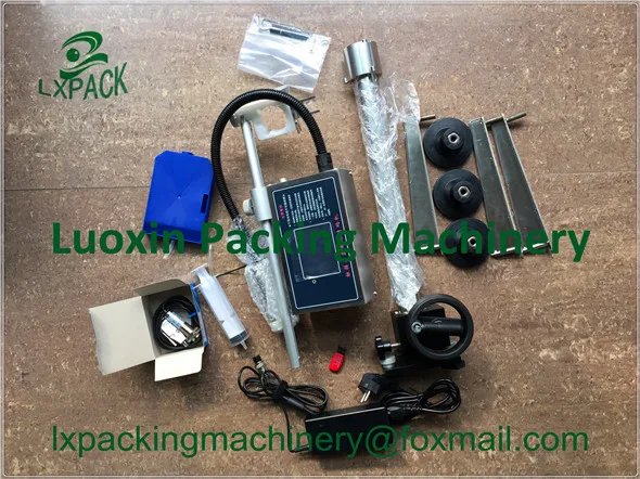 LX-PACK أدنى سعر المصنع اليد طابعة نافثة للحبر المستمر CIJ TIJ متغير البيانات الباركود و QR كود الطباعة نظام طابعة LX-PACK أدنى سعر المصنع اليد طابعة نافثة للحبر المستمر CIJ TIJ متغير البيانات الباركود و QR كود الطباعة نظام طابعة