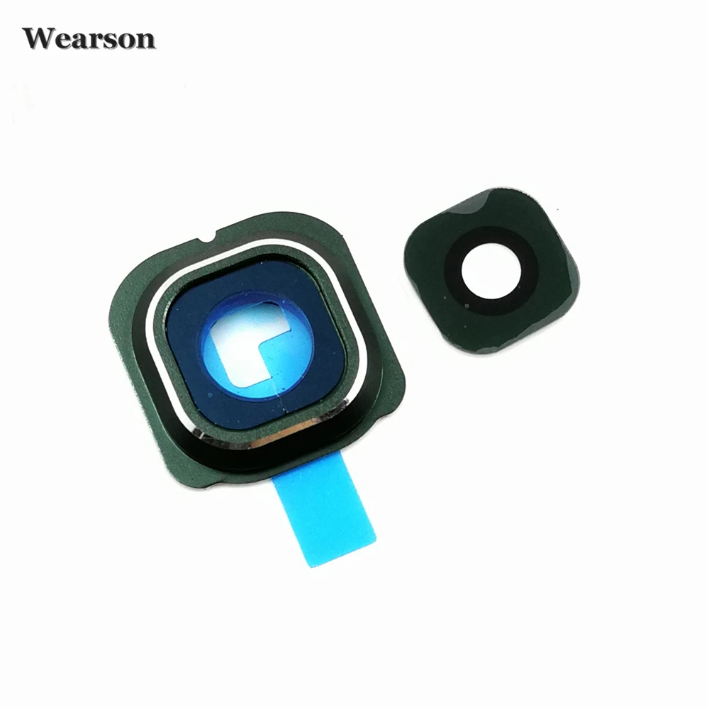 For Samsung Galaxy S6 Edge G925 G9250 Camera Glass With Frame Housing External Camera Lens Cover Together (1)