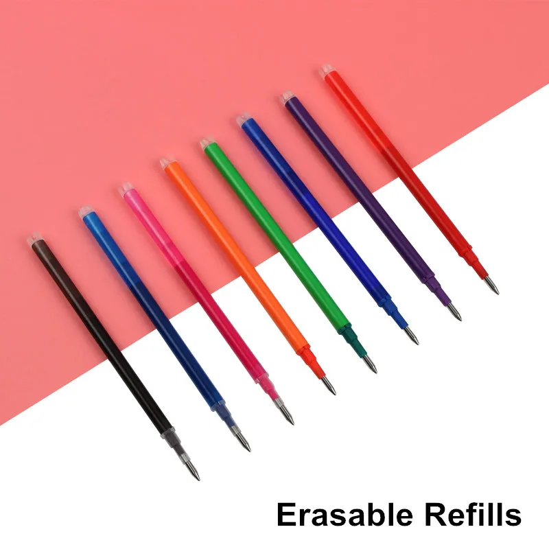 

3PCS/LOT Magic Erasable Pen Refill 11.2CM Length 0.5mm Writing Point Eraser Ink Gel Pen Refills Office School Writing Supplies