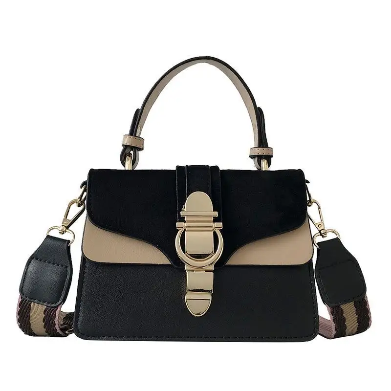 

New single shoulder slung PU ladies creative bags fragrance fashion wild small square bag