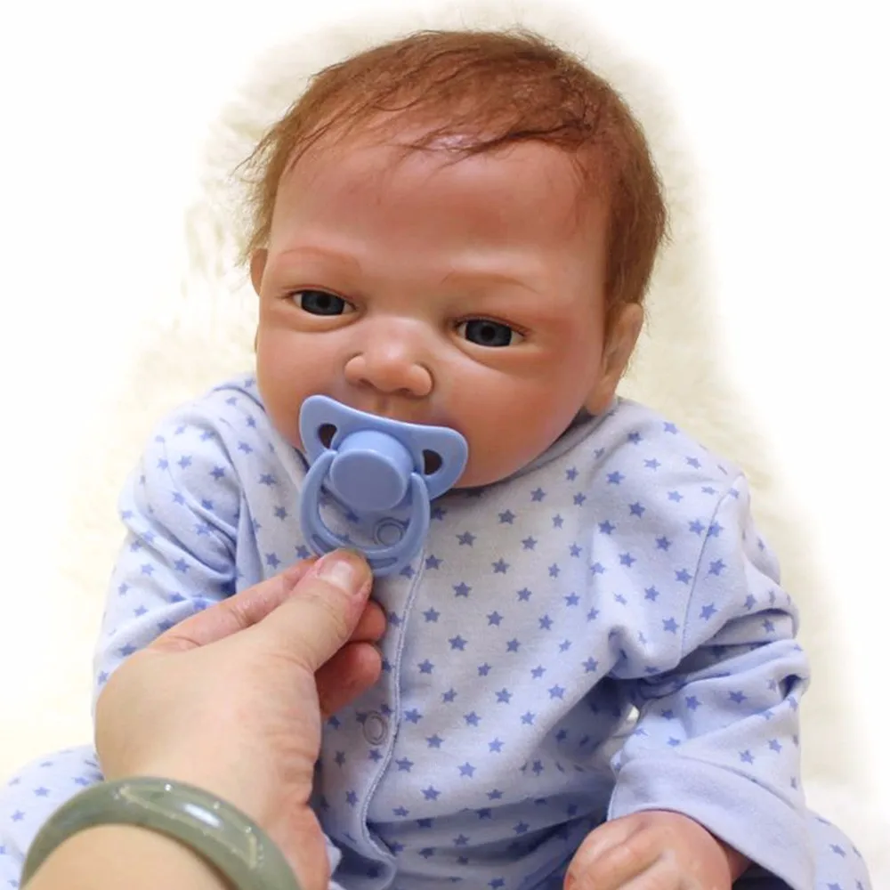 Русская Детская кукла Reborn 46 см 18 11 дюймов силиконовая PP Хлопок тело Реалистичная