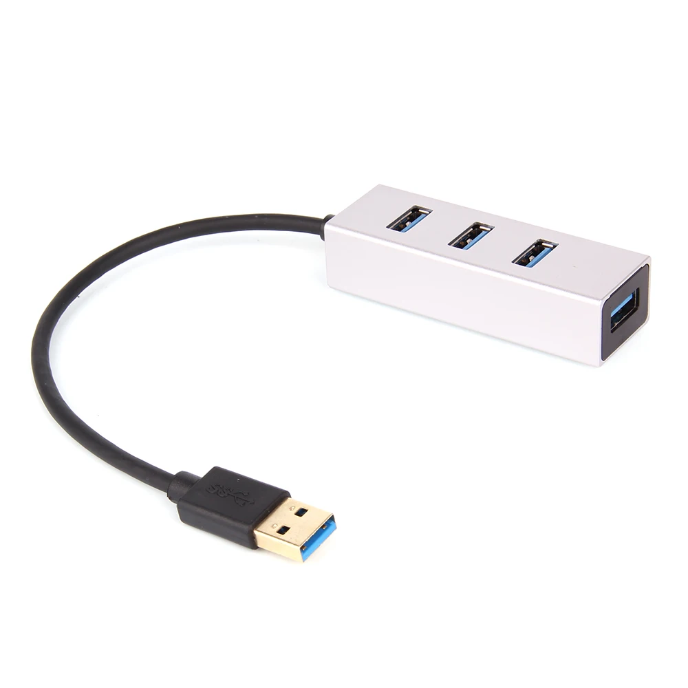 

Aluminum USB Hub 4 Port USB 3.0 Splitter USB Hub Adapter Laptop Accessories For PC Computer