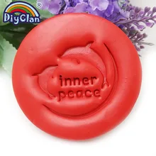 Дельфин ручная работа Производство Мыла штамп полимерная форма внутренний мир прозрачный Сделай Сам натуральное декоративное мыло изготовление гл. акриловые Главы на заказ