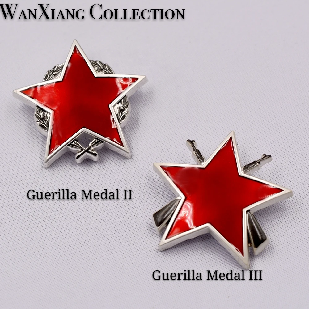

WWII Soviet union badges Yugoslavia Guerilla medal