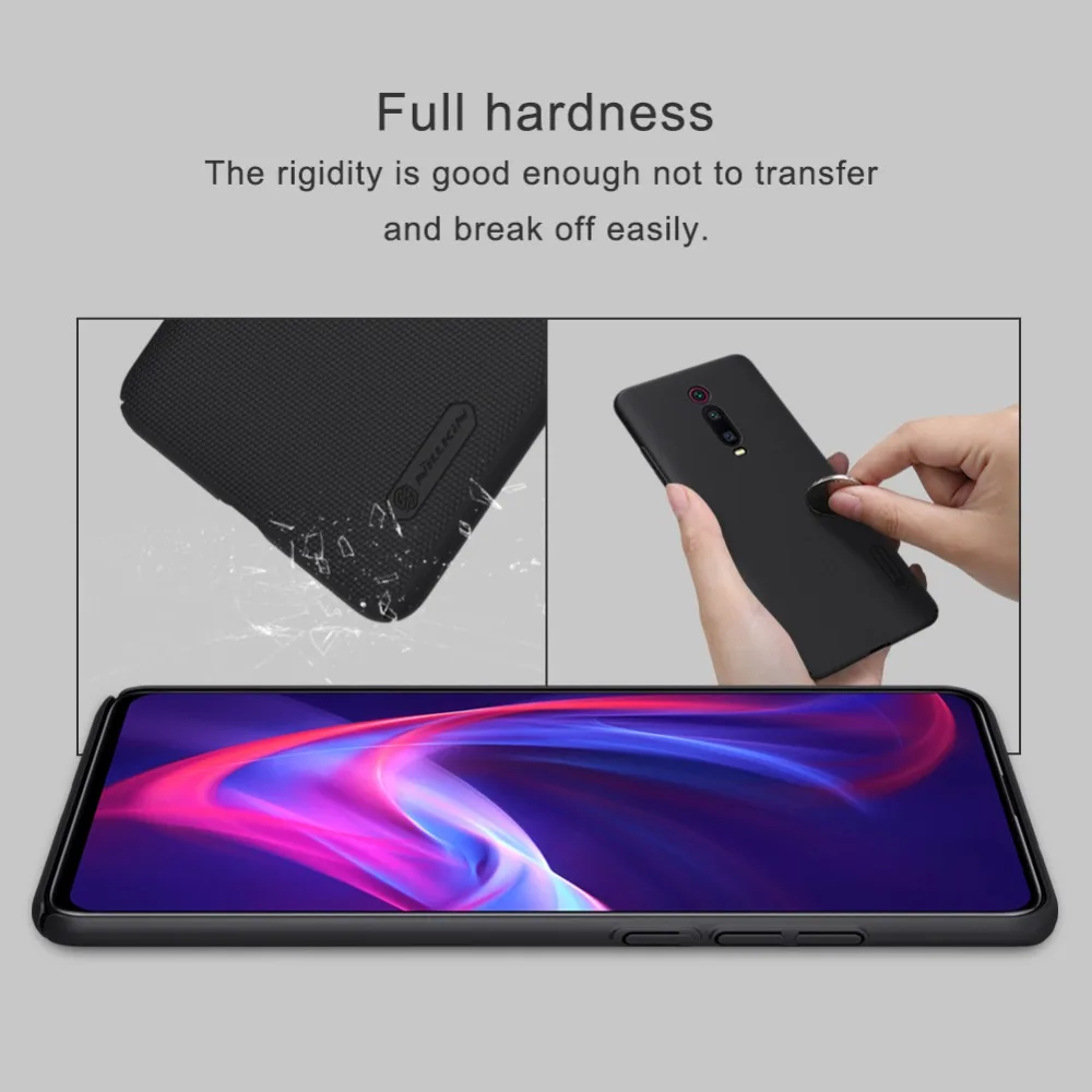 for Xiaomi Redmi K20 Pro Mi9T Mi 9T Pro Nillkin Super Frosted Shield Hard Back Cover for Xiaomi Mi9T Mi A1 A2 9 8 SE Phone Case