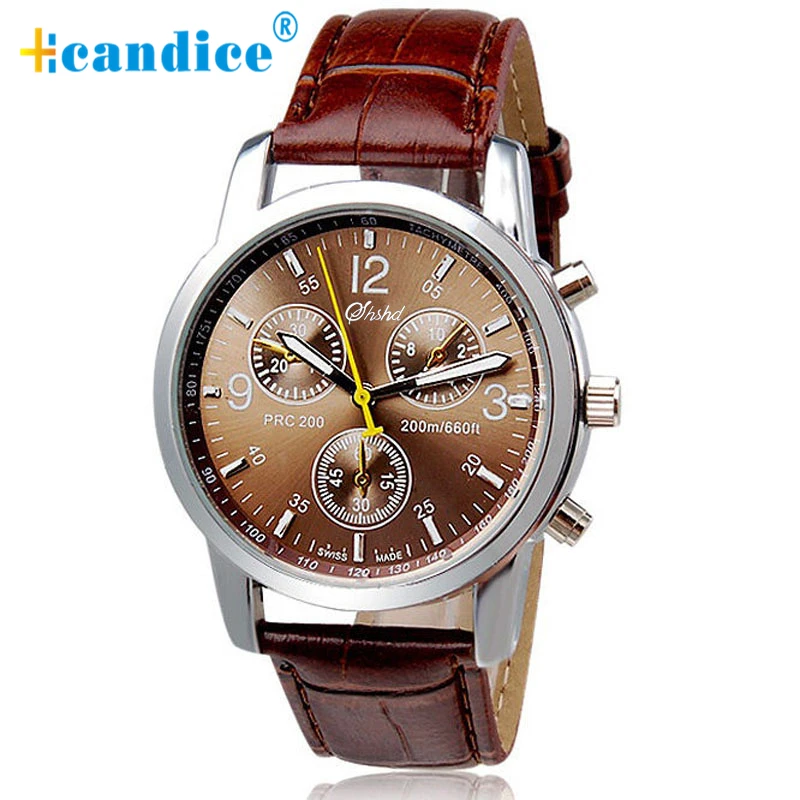 

Relogio masculino New Luxury Fashion Crocodile Faux Leather Mens Analog Watch Watches Relojes de Hombre dropshipping Mar1