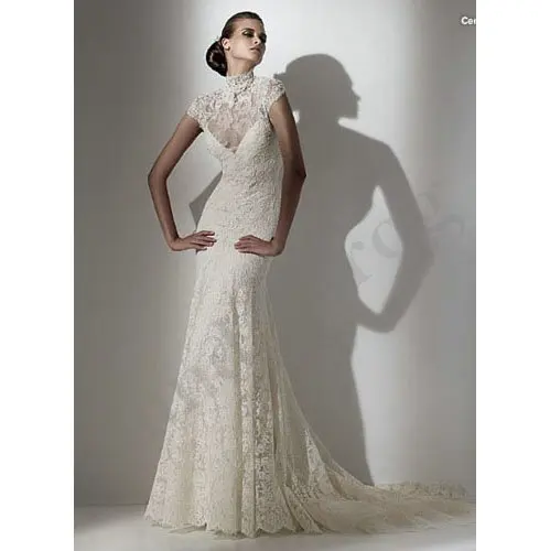 Turtle Criss Cross Lace Gown