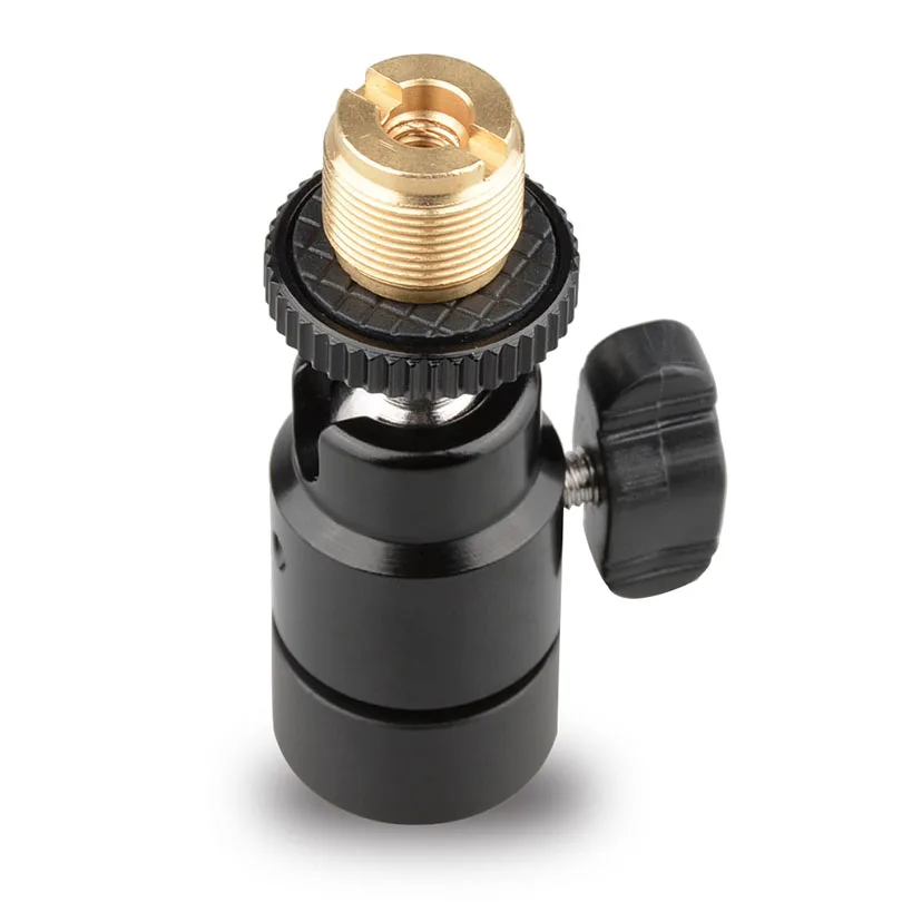 

Ball Head Mount Photo Studio Kit 5/8"-27 Male to Female Thread For Mikrofon Adapter Mic Microphone Shock Mount C1314