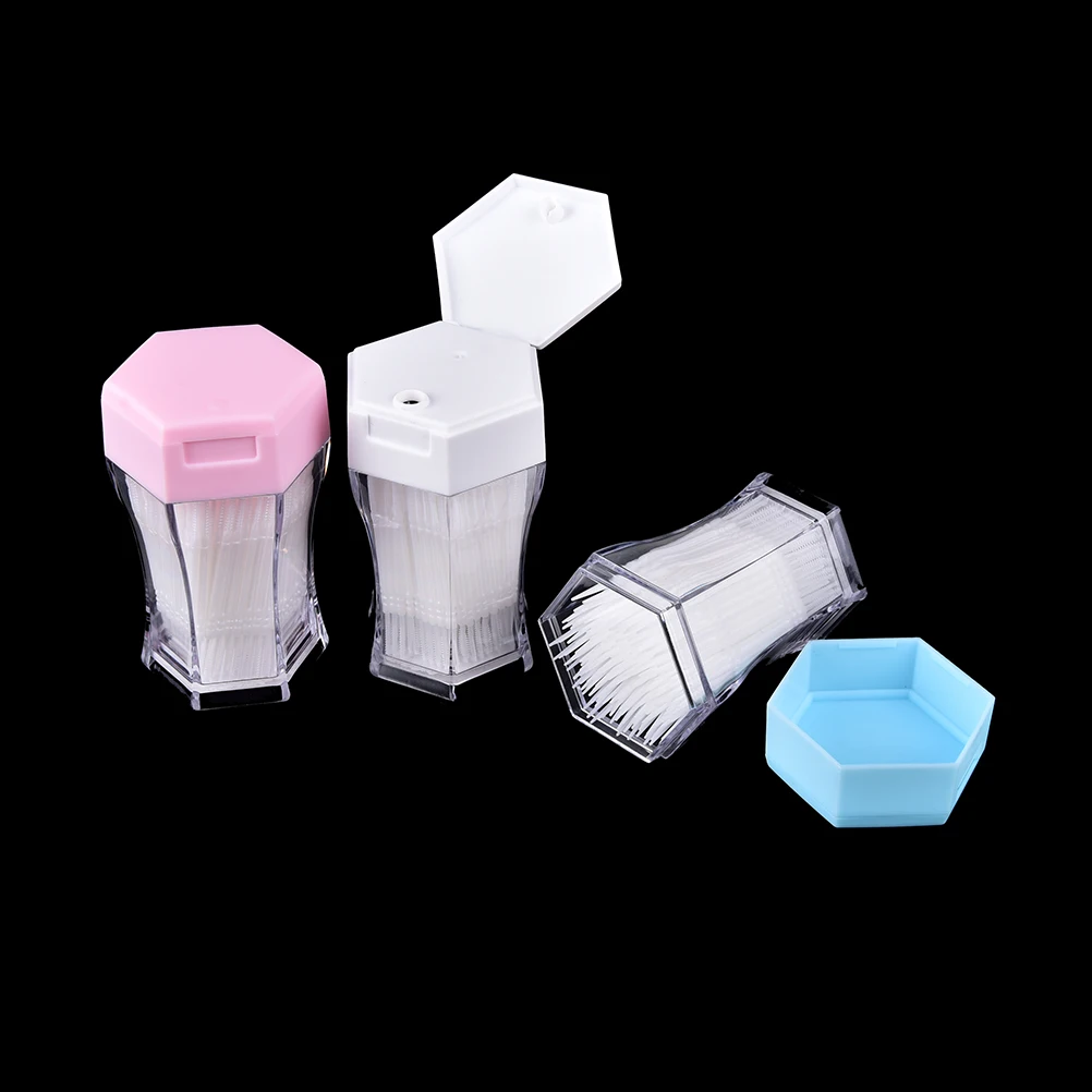 2-полосная Пластик зубочистки для ухода за межзубным пространством щеткой или Еда Класс PP зубочистки для удаления зубного налета Украшение стола
