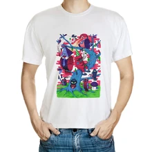 DY-152 Free Shipping Casual Summer Short Sleeve Mens Print T Shirts Hiphop Cotton Tee camiseta