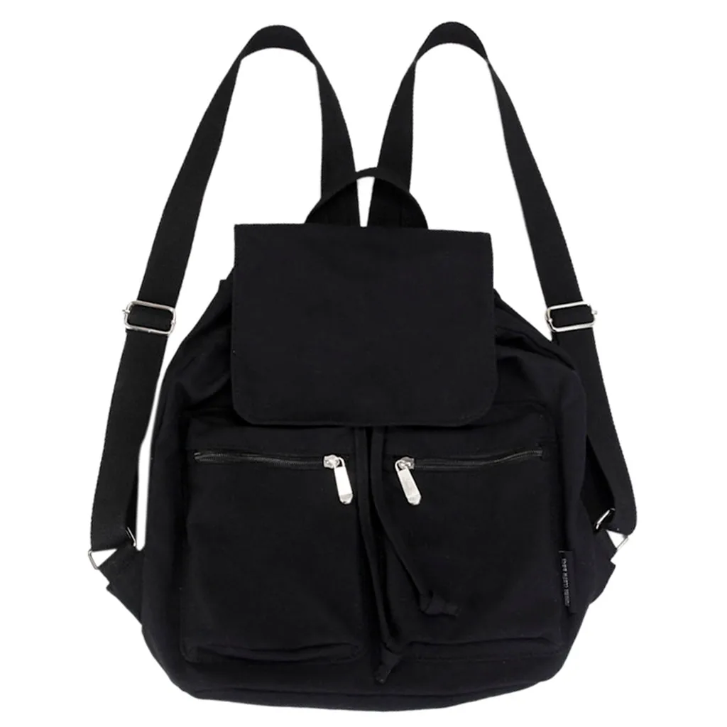 Высококачественный Повседневный Рюкзак однотонный, сумка для студентов, большой емкости, рюкзак для путешествий, для подростков
