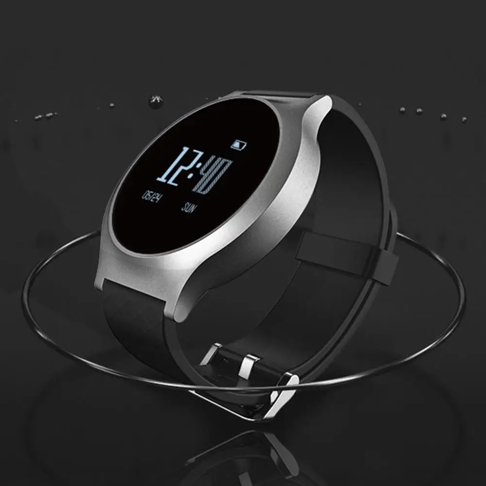 

Bluetooth Sports Heart Rate Step Distance Calorie Smart Watch Bracelet Wristband