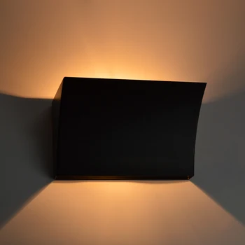 

Modern Brief bedroom bedside Iron wall lamp home deco living room E27 LED bulb wall sconce lamp Creative wedge wall light