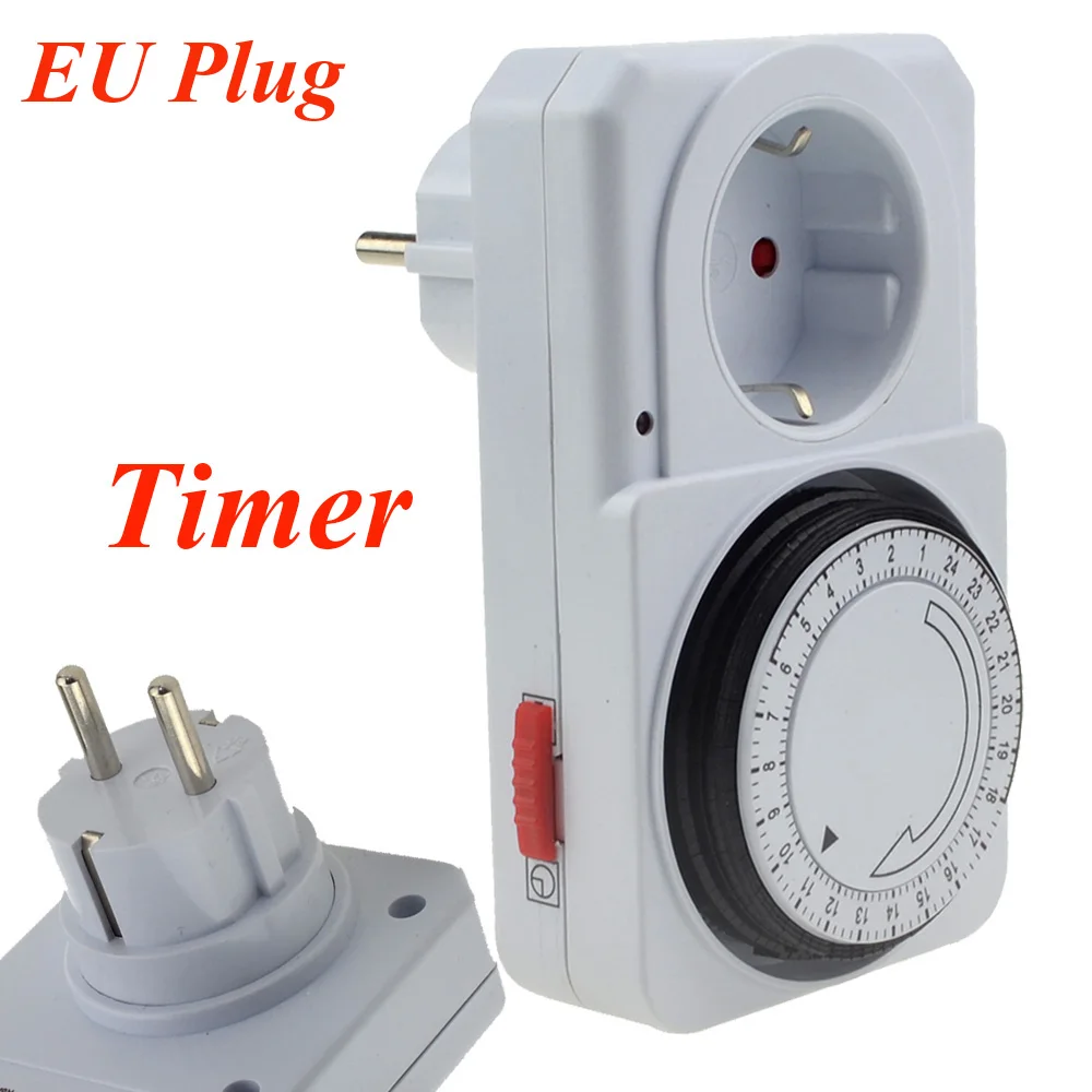 New EU/US/AU Plug 24 Hour Programmable Multifunction Mechanical