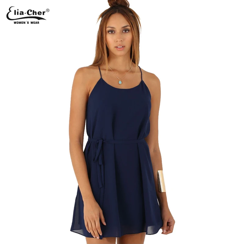 

Women Dress Chiffon Summer Dresses Eliacher Brand Plus Size Women Clothing Chic Sleeveless Evening Party Dresses vestidos