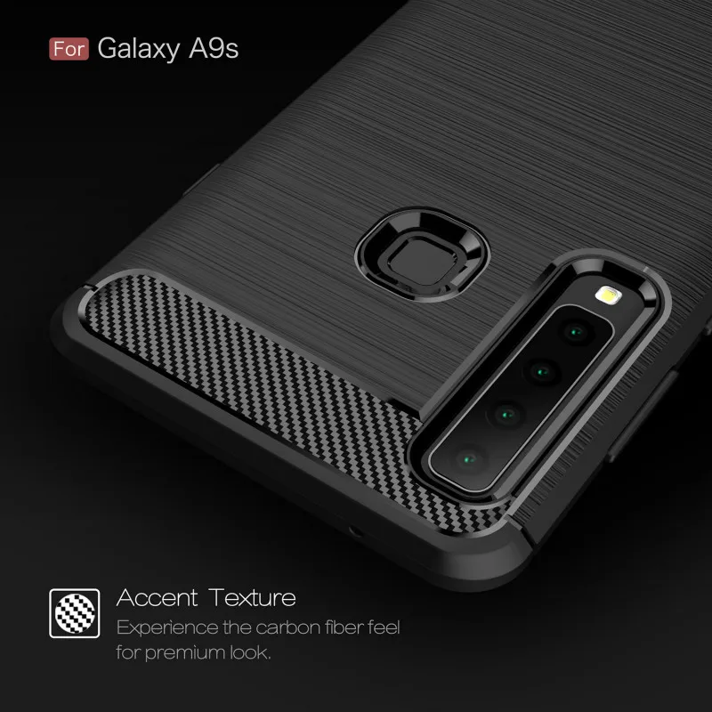 Чехол для Samsung Galaxy A9S Силиконовый прочный армированный мягкий чехол A9 Pro 2019 чехлы