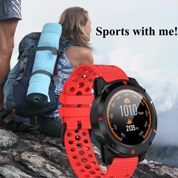 

2019 newest gps sports smart band sleep monitor watch heart rate smartwatch altimeter barometer smart wristband bracelet women