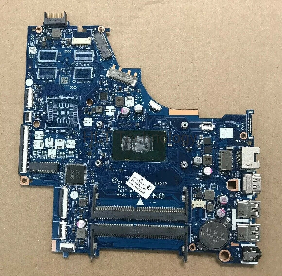 Материнская плата для ноутбука HP Pavilion 15-BS 924751-601 924751-001 аккумулятор большой