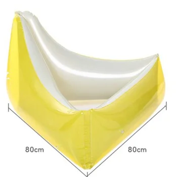 

80cm Swimming Circle Inflatable Swim Ring PVC Swimming Lap Triangle Water Float Row