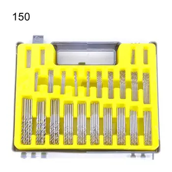 

150Pcs High Speed Steel Woodworking Utility Mini Twist Drill Bit Hole Opener