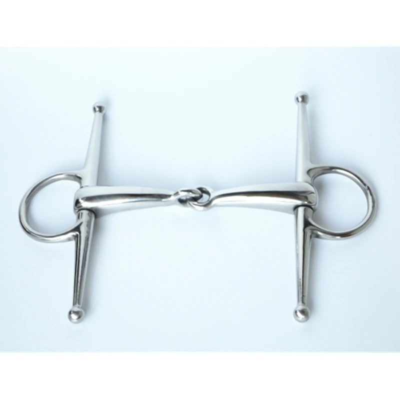 

Full Cheek Snaffle 5 Inch Hollow Mouthpiece Horse Bit Quality Training Bit English Tack H0979