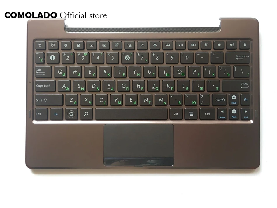 RU Russian Laptop Keyboard with C shell for ASUS EP101 TF101 TF201 TF201T TF700T top palmrest Upper cover RU Layout RU Russian Laptop Keyboard with C shell for ASUS EP101 TF101 TF201 TF201T TF700T top palmrest Upper cover RU Layout